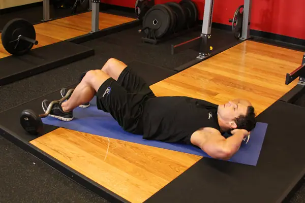 Abdominales completos: posición inicial