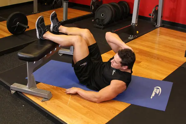 Abdominales oblicuos: posición final